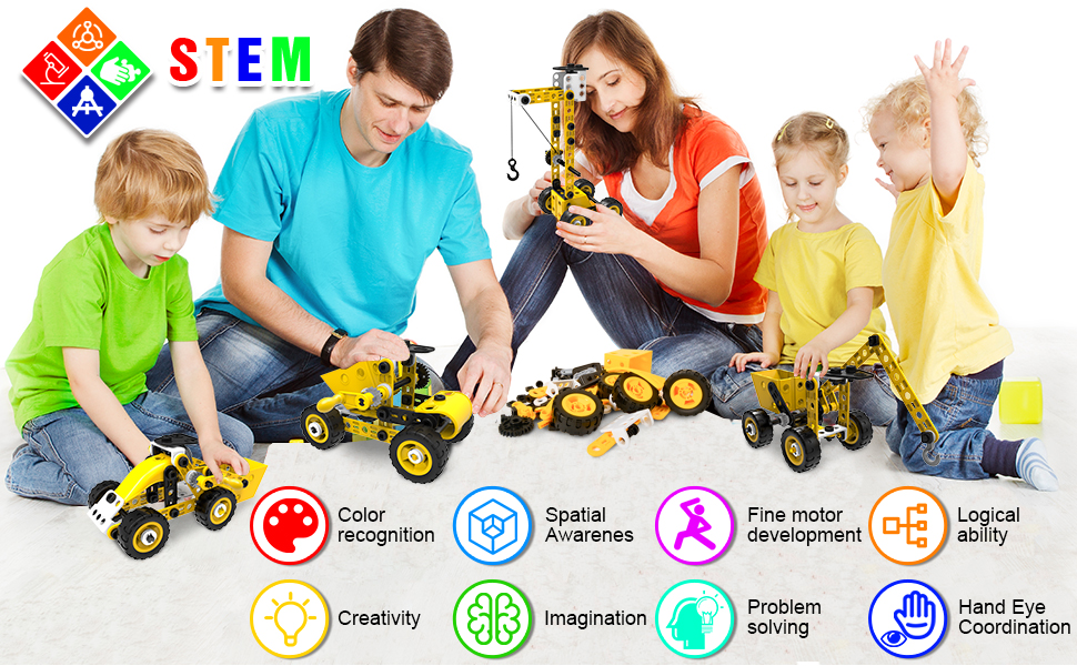 Building Toys - STEM Toys Educational Toys for Kids 5-7